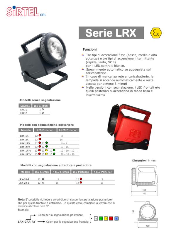 Copertina Catalogo LRX Sirtel