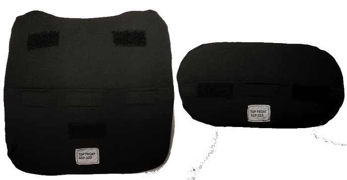 Imbottiture frontale e posteriore in neoprene espanso POR-303/B