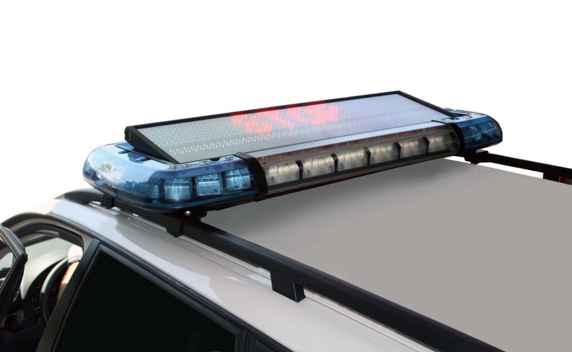 Barra LED Traffic Storm su veicolo