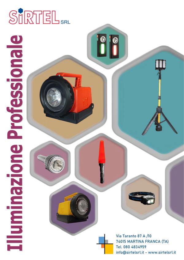 Copertina Illuminazione Professionale — Catalogo completo