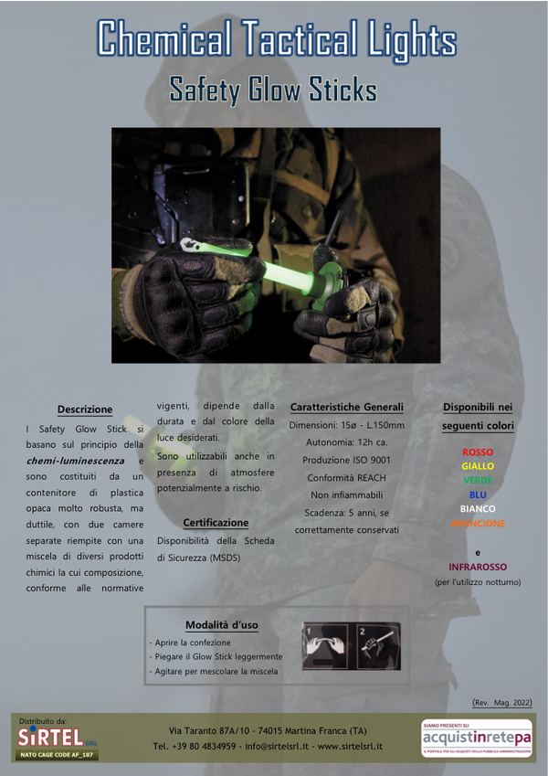 Copertina Lightstick militare