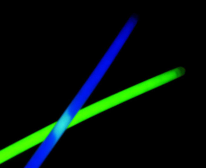 Luci chimiche in diverse colorazioni