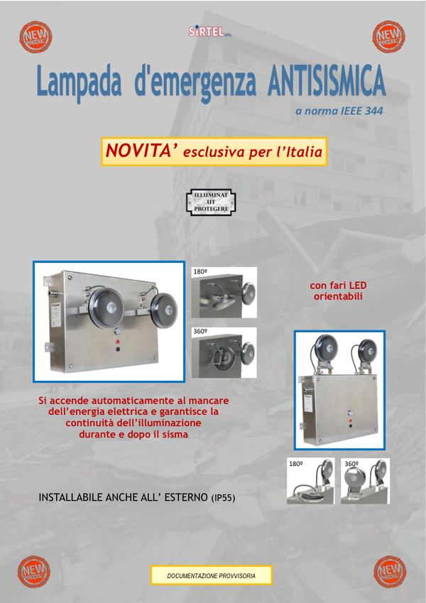 Copertina Serie PLN — Depliant